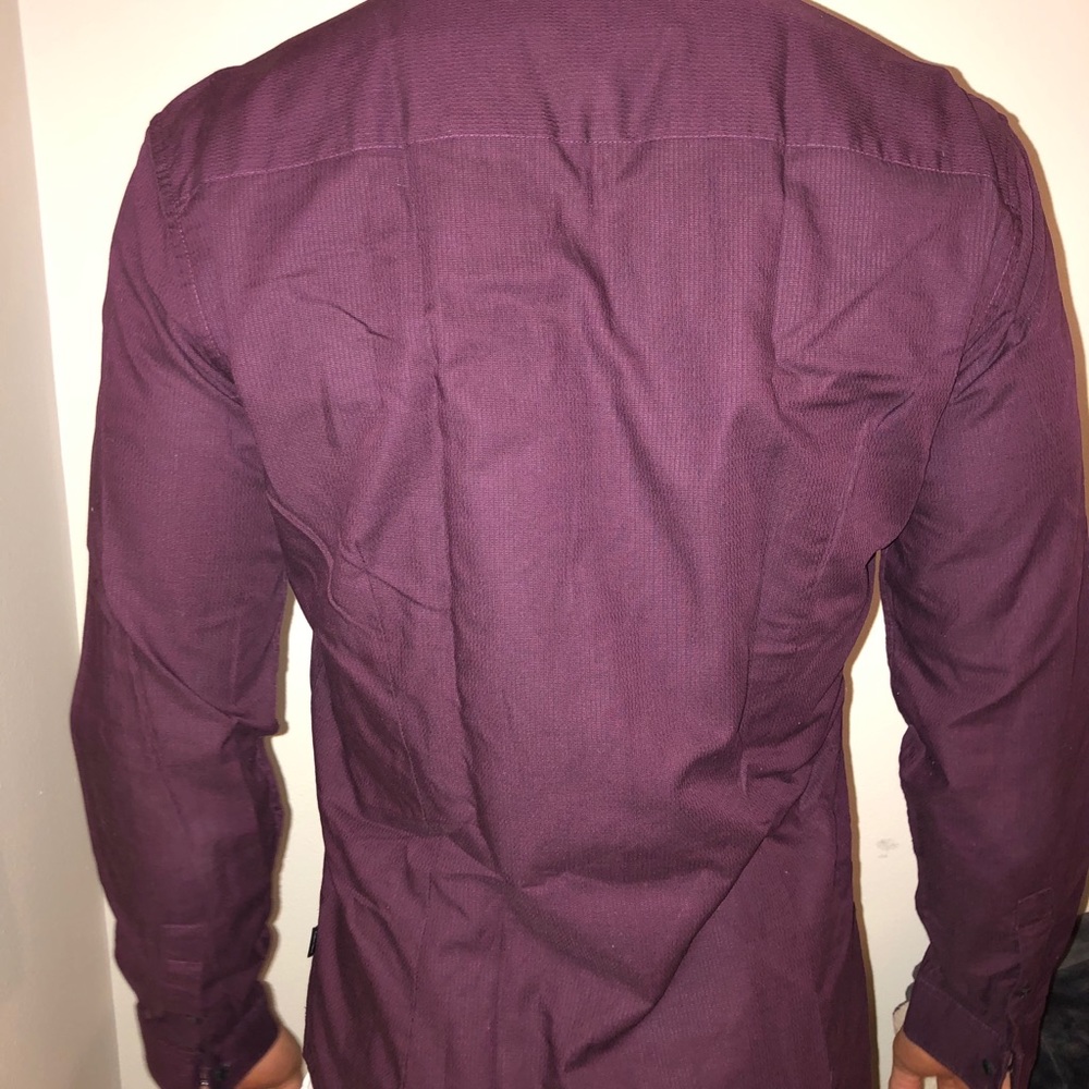 Purple Button Down - image 4